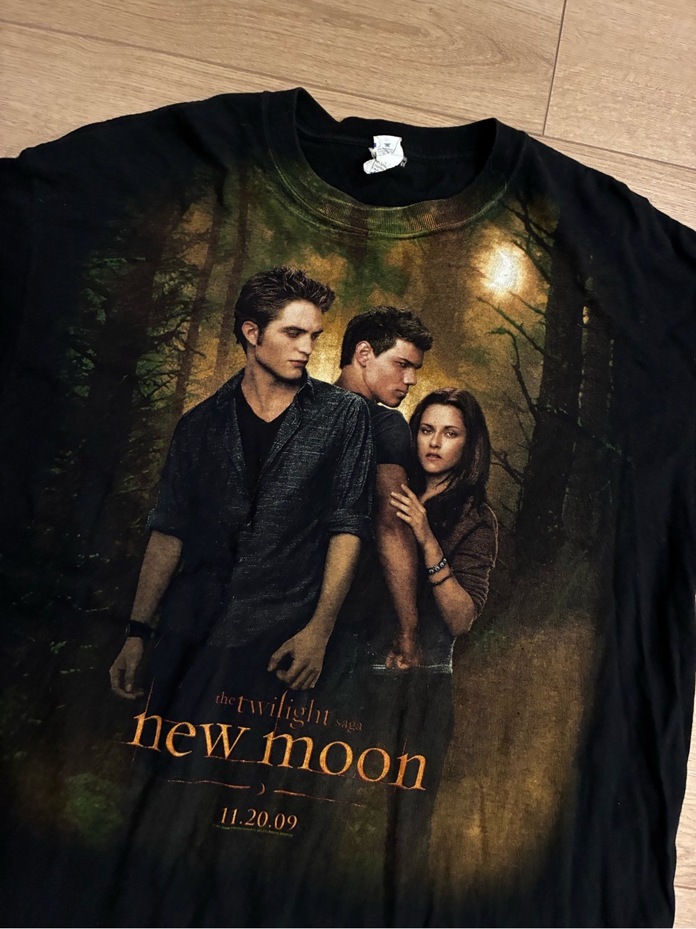 Y2K Twilight New Moon Movie Promo Unisex Short Sleeve T-shirt Size 2X